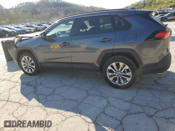 2023 Toyota RAV4 XLE Premium with VIN 2T3A1RFV6PC389047, listed as a Copart auction lot 53106175 with 20,306 mi miles and Salvage title. Bid and sale history available at DreamBid. Image 2.