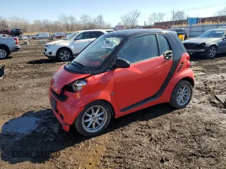 2009 Smart fortwo Pure with VIN WMEEJ31X79K274220, listed as a Copart auction lot 46529995 with 76,185 mi miles and Salvage Title. Bid and sale history available at carsss.com. Image 1.