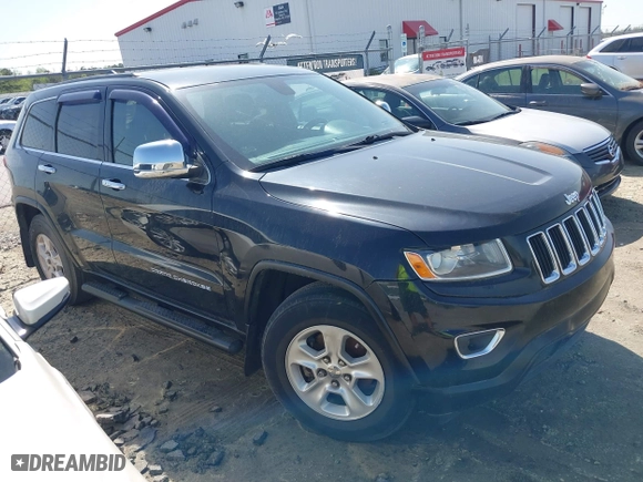 2014 Jeep Grand Cherokee Laredo with VIN 1C4RJEAG1EC263584, listed as a IAAI auction lot 41936615 with 391,334 mi miles. Bid and sale history available at carsss.com. Image 1.