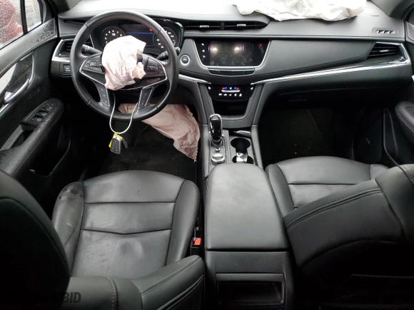 2021 Cadillac XT5 AWD Premium Luxury with VIN 1GYKNDRS2MZ151150, listed as a Copart auction lot 47026545 with 26,686 mi miles and Salvage Title. Bid and sale history available at carsss.com. Image 8.