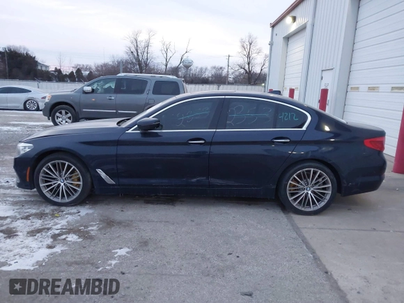 2017 BMW 5 Series 530i xDrive with VIN WBAJA7C30HG904995, listed as a IAAI auction lot 41428716 with 89,501 mi miles and . Bid and sale history available at carsss.com. Image 14.