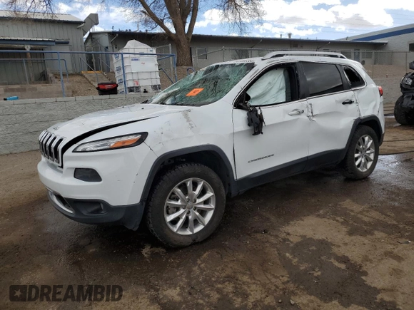 2014 Jeep Cherokee Limited z VIN 1C4PJMDS6EW189790, wystawiony jako Copart lot #45485385 z przebiegiem 155 684 mil mil oraz Nie do naprawy • Non repairable. Historia ofert i sprzedaży dostępna na DreamBid. Obrazek 1.