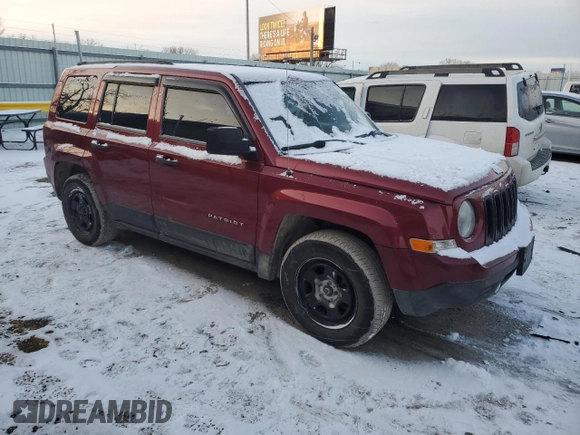 2012 Jeep Patriot Sport with VIN 1C4NJPBA8CD540761, listed as a Copart auction lot 89010545 with 103,512 mi miles and Salvage Title. Bid and sale history available at DreamBid. Image 4.