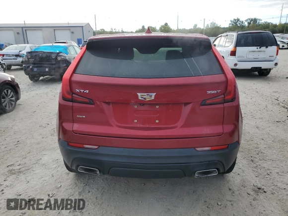 2020 Cadillac XT4 AWD Luxury with VIN 1GYFZBR43LF085669, listed as a Copart auction lot 74160264 with 17,772 mi miles and Non Repairable. Bid and sale history available at carsss.com. Image 6.