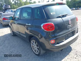 2014 FIAT 500L Lounge with VIN ZFBCFACHXEZ005568, listed as a IAAI auction lot 42802980 with 130,508 mi miles and . Bid and sale history available at DreamBid. Image 3.