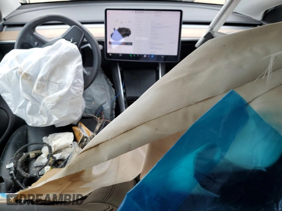 2021 Tesla Model Y Long Range z VIN 5YJYGDEE7MF093942, wystawiony jako Copart lot #54762425 z przebiegiem 20 492 mil mil oraz Szkoda całkowita • Salvage title. Historia ofert i sprzedaży dostępna na DreamBid. Obrazek 8.