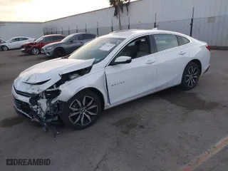 2018 Chevrolet Malibu LT with VIN 1G1ZD5ST2JF275375, listed as a IAAI auction lot 41436503 with 87,319 mi miles. Bid and sale history available at carsss.com. Image 2.