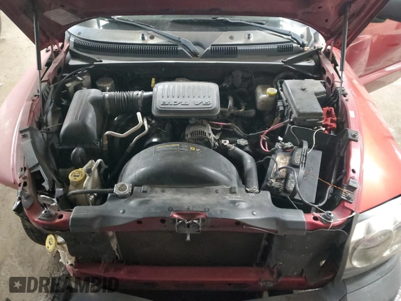 2006 Dodge Dakota ST with VIN 1D7HW28K36S627328, listed as a Copart auction lot 43163905 with 196,433 mi miles and Salvage Title. Bid and sale history available at DreamBid. Image 12.