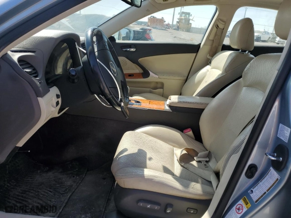 2009 Lexus IS 250 with VIN JTHCK262295029493, listed as a Copart auction lot 50779205 with 143,746 mi miles and Clean Title. Bid and sale history available at carsss.com. Image 7.