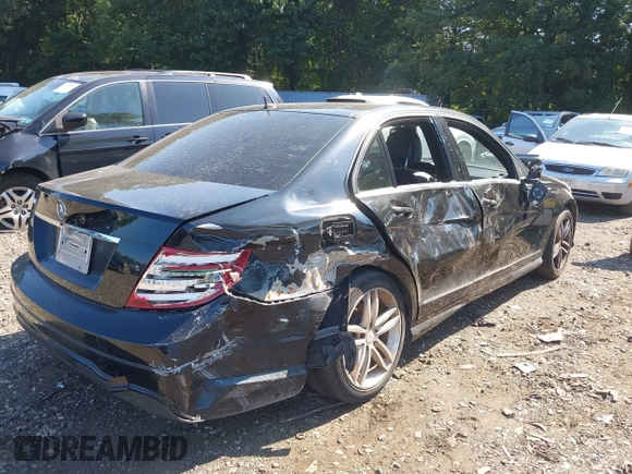 2014 Mercedes-Benz C 250 Sport with VIN WDDGF4HBXER303757, listed as a IAAI auction lot 42739717 with 110,738 mi miles and . Bid and sale history available at DreamBid. Image 6.