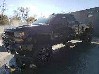 2017 Chevrolet Silverado 1500 LT with VIN 1GCVKREC9HZ158027, listed as a Copart auction lot 74036054 with 109,443 mi miles and Clean Title. Bid and sale history available at carsss.com. Image 1.