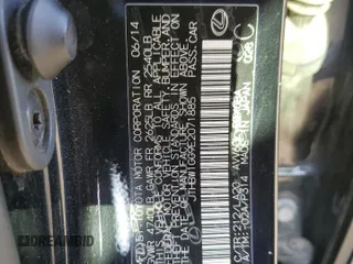 2014 Lexus ES 300h z VIN JTHBW1GG9E2071885, wystawiony jako Copart lot #61654645 z przebiegiem 156 595 mil mil oraz Szkoda całkowita • Salvage title. Historia ofert i sprzedaży dostępna na DreamBid. Obrazek 12.