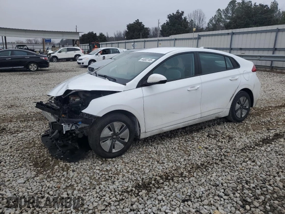 2021 Hyundai Ioniq Blue with VIN KMHC65LC4MU246221, listed as a Copart auction lot 59340345 with 82,974 mi miles and Salvage title. Bid and sale history available at DreamBid. Image 1.