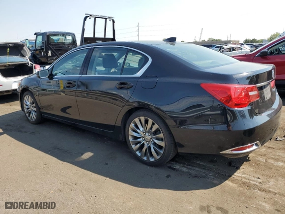 2016 Acura RLX Tech Pkg with VIN JH4KC1F59GC000126, listed as a Copart auction lot 70328354 with 46,353 mi miles and Salvage Title. Bid and sale history available at carsss.com. Image 2.