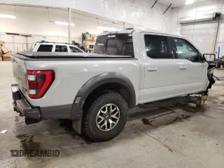 2023 Ford F-150 Raptor with VIN 1FTFW1RG2PFA95389, listed as a Copart auction lot 86298174 with 41,898 mi miles and Salvage Title. Bid and sale history available at DreamBid. Image 3.