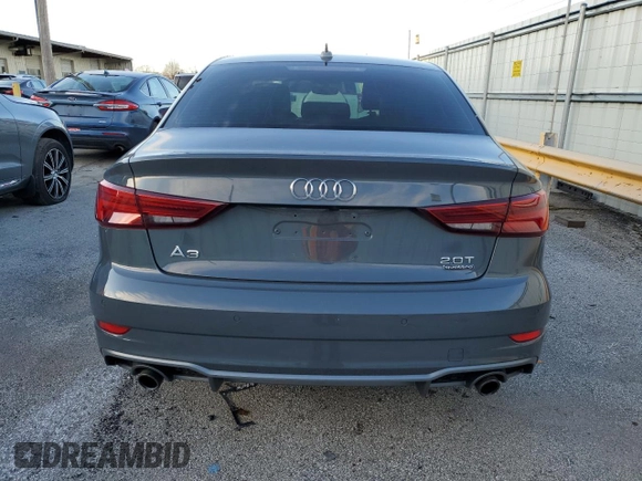 2017 Audi A3 Sedan Premium Plus with VIN WAUJ8GFF1H1008693, listed as a Copart auction lot 41979014 with 65,909 mi miles. Bid and sale history available at carsss.com. Image 6.