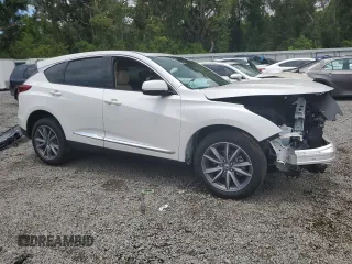 2023 Acura RDX w/Technology Package with VIN 5J8TC1H51PL004739, listed as a Copart auction lot 62751094 with Not Provided miles and Salvage Title. Bid and sale history available at carsss.com. Image 4.
