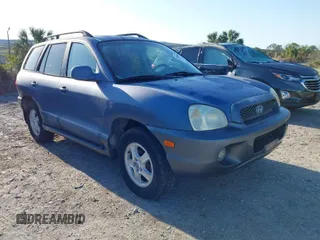 2003 Hyundai Santa Fe GLS with VIN KM8SC73D33U469955, listed as a IAAI auction lot 41989360 with 66,798 mi miles. Bid and sale history available at carsss.com. Image 1.