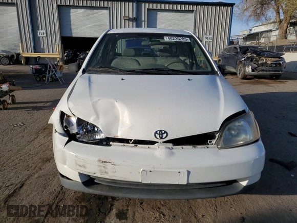 2002 Toyota ECHO with VIN JTDAT123320241627, listed as a Copart auction lot 48239285 with 240,650 mi miles and Salvage Title. Bid and sale history available at DreamBid. Image 5.