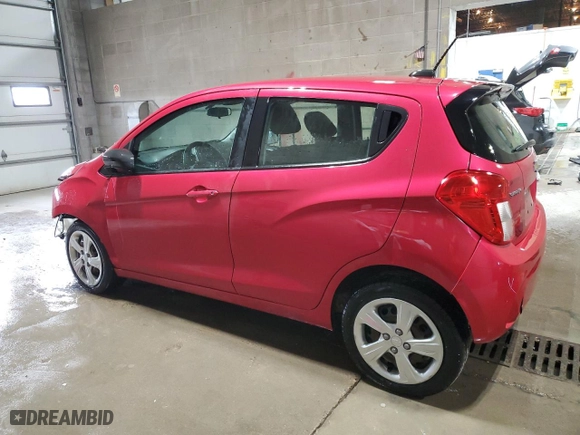 2020 Chevrolet Spark LS with VIN KL8CB6SA9LC446692, listed as a Copart auction lot 87404034 with 44,817 mi miles and Non Repairable. Bid and sale history available at carsss.com. Image 2.