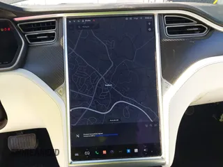 2017 Tesla Model S 100D with VIN 5YJSA1E22HF210635, listed as a IAAI auction lot 41854125 with 112,323 mi miles. Bid and sale history available at carsss.com. Image 19.