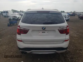 2016 BMW X3 xDrive28i with VIN 5UXWX9C55G0D80790, listed as a Copart auction lot 84271204 with 174,948 mi miles and Salvage Title. Bid and sale history available at carsss.com. Image 6.