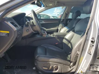2017 Genesis G80 Ultimate with VIN KMHGN4JF2HU210173, listed as a Copart auction lot 70909284 with 45,928 mi miles and Salvage Title. Bid and sale history available at DreamBid. Image 7.