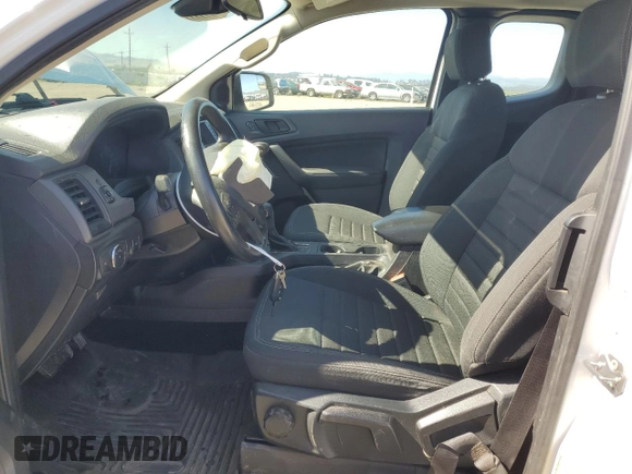 2021 Ford Ranger XL with VIN 1FTER1FHXMLD03953, listed as a Copart auction lot 54897235 with 92,862 mi miles and Salvage title. Bid and sale history available at DreamBid. Image 7.