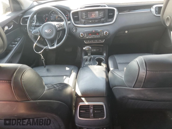 2016 Kia Sorento EX with VIN 5XYPH4A53GG049450, listed as a Copart auction lot 46242225 with 104,491 mi miles and Salvage Title. Bid and sale history available at DreamBid. Image 8.