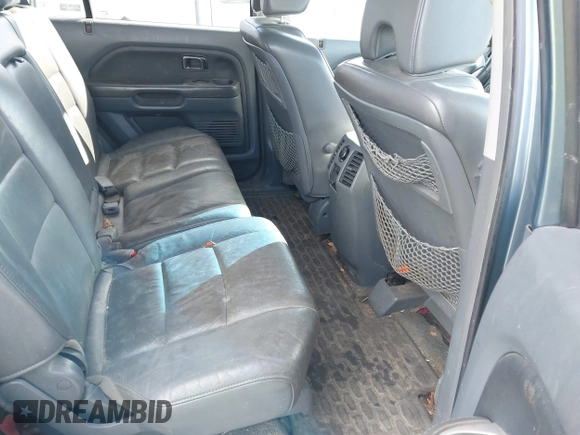 2006 Honda Pilot EX-L with VIN 2HKYF18716H535598, listed as a IAAI auction lot 41676797 with 212,130 mi miles and . Bid and sale history available at DreamBid. Image 8.