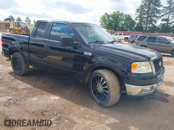 2005 Ford F-150 XLT with VIN 1FTRX12535KC63757, listed as a IAAI auction lot 42044503 with 247,891 mi miles. Bid and sale history available at carsss.com. Image 1.