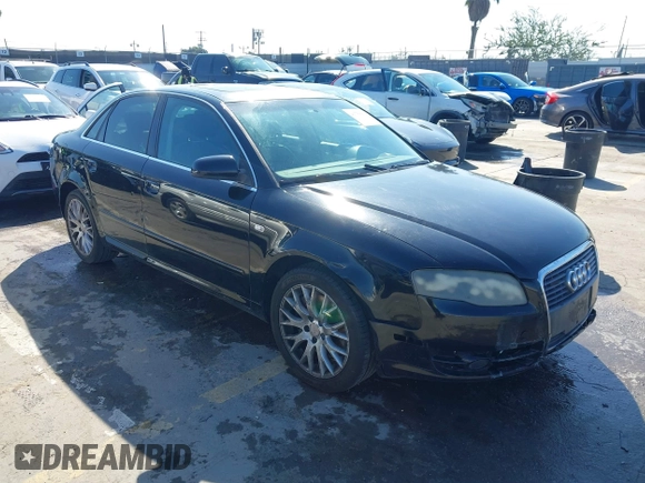 2008 Audi A4 2.0T with VIN WAUAF78E58A154637, listed as a IAAI auction lot 41750930 with Not provided miles and . Bid and sale history available at DreamBid. Image 1.