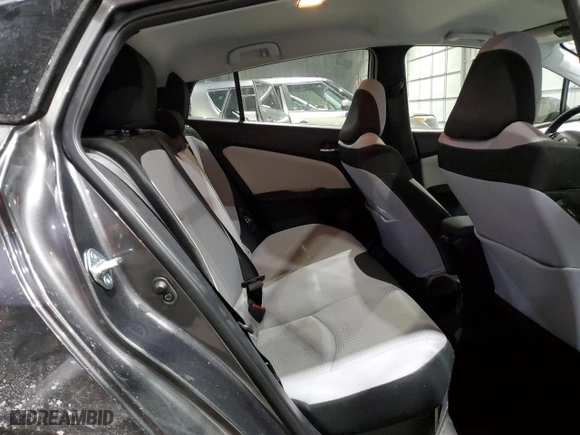 2019 Toyota Prius LE with VIN JTDL9RFU4K3005186, listed as a Copart auction lot 46004545 with 54,827 mi miles and Salvage Title. Bid and sale history available at carsss.com. Image 11.