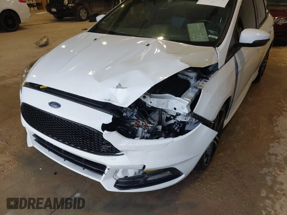2017 Ford Focus ST with VIN 1FADP3L95HL206679, listed as a IAAI auction lot 41251281 with 109,389 mi miles and . Bid and sale history available at carsss.com. Image 6.