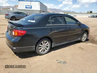 2009 Toyota Corolla with VIN 1NXBU40E99Z049005, listed as a Copart auction lot 53180345 with 175,772 mi miles and Clean Title. Bid and sale history available at carsss.com. Image 3.