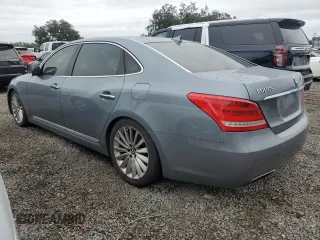 2015 Hyundai Equus Ultimate z VIN KMHGH4JHXFU098910, wystawiony jako Copart lot #74253874 z przebiegiem Nie podano mil oraz Szkoda całkowita • Salvage title. Historia ofert i sprzedaży dostępna na DreamBid. Obrazek 2.