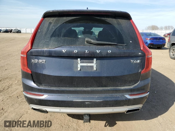 2017 Volvo XC90 Inscription with VIN YV4A22PL5H1113827, listed as a Copart auction lot 49060385 with 88,882 mi miles and Salvage Title. Bid and sale history available at carsss.com. Image 6.
