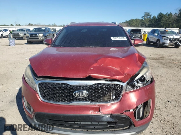 2018 Kia Sorento EX with VIN 5XYPH4A57JG409763, listed as a Copart auction lot 87258384 with 134,296 mi miles and Salvage Title. Bid and sale history available at DreamBid. Image 5.