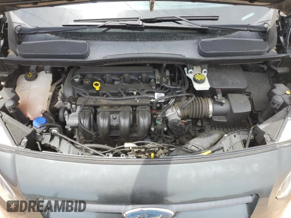 2018 Ford Transit Connect XL with VIN NM0GE9E73J1344215, listed as a Copart auction lot 57589955 with 80,089 mi miles and Salvage title. Bid and sale history available at DreamBid. Image 12.