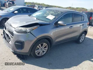 2017 Kia Sportage LX with VIN KNDPM3AC7H7166208, listed as a IAAI auction lot 41910485 with 100,211 mi miles. Bid and sale history available at carsss.com. Image 17.