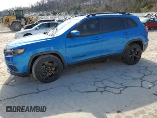 2021 Jeep Cherokee Altitude with VIN 1C4PJMLB7MD137385, listed as a Copart auction lot 45909505 with 0 mi miles and Salvage Title. Bid and sale history available at carsss.com. Image 1.