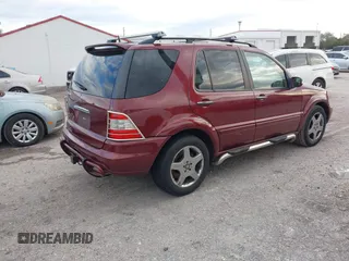 2002 Mercedes-Benz M 320/430/500 with VIN 4JGAB75E82A327928, listed as a IAAI auction lot 41694926 with 190,187 mi miles and . Bid and sale history available at DreamBid. Image 4.
