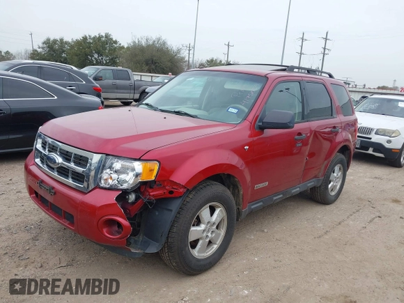 2008 Ford Escape XLT with VIN 1FMCU93118KB59096, listed as a IAAI auction lot 41752159 with 199,185 mi miles. Bid and sale history available at carsss.com. Image 2.