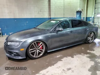 2017 Audi S7 Premium Plus with VIN WAUWFAFCXHN004763, listed as a Copart auction lot 87423724 with 61,087 mi miles and Clean Title. Bid and sale history available at carsss.com. Image 1.