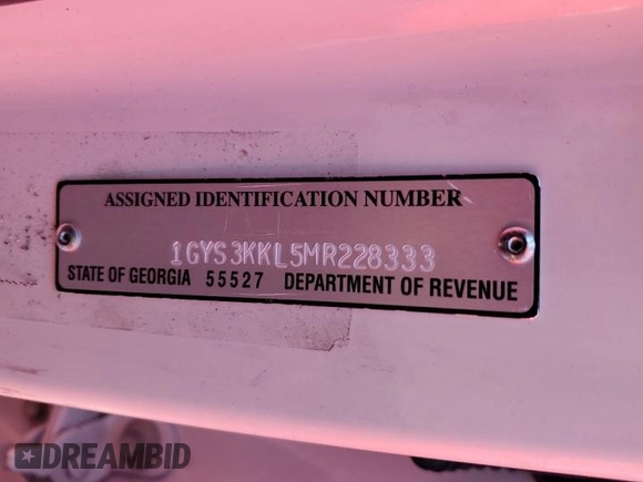 2021 Cadillac Escalade z VIN 1GYS3KKL5MR228333, wystawiony jako Copart lot #71914694 z przebiegiem Nie podano mil oraz Szkoda całkowita • Salvage title. Historia ofert i sprzedaży dostępna na DreamBid. Obrazek 13.