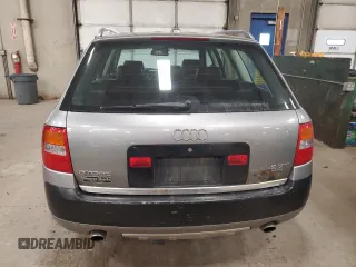 2005 Audi allroad A6 V8 with VIN WA1YD64B45N000576, listed as a Copart auction lot 81767684 with 146,848 mi miles and Salvage Title. Bid and sale history available at DreamBid. Image 6.