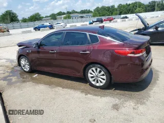 2018 Kia Optima S with VIN 5XXGT4L35JG265287, listed as a Copart auction lot 61407805 with 123,891 mi miles and Salvage title. Bid and sale history available at DreamBid. Image 2.
