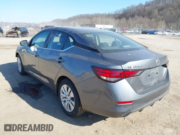 2023 Nissan Sentra S with VIN 3N1AB8BV5PY280796, listed as a IAAI auction lot 41704426 with 37,692 mi miles and . Bid and sale history available at DreamBid. Image 3.