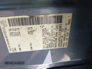 2012 Nissan Altima S z VIN 1N4AL2AP3CC223385, wystawiony jako IAAI lot #41631411 z przebiegiem 236 224 mil mil oraz . Historia ofert i sprzedaży dostępna na DreamBid. Obrazek 9.