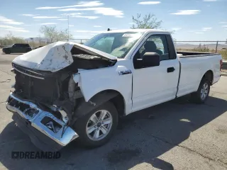 2019 Ford F-150 z VIN 1FTNF1C44KKC41561, wystawiony jako Copart lot #64255205 z przebiegiem Nie podano mil oraz Szkoda całkowita • Salvage title. Historia ofert i sprzedaży dostępna na DreamBid. Obrazek 1.